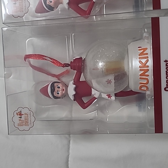dunkin elf on the shelf ornament set - Picture 3 of 4